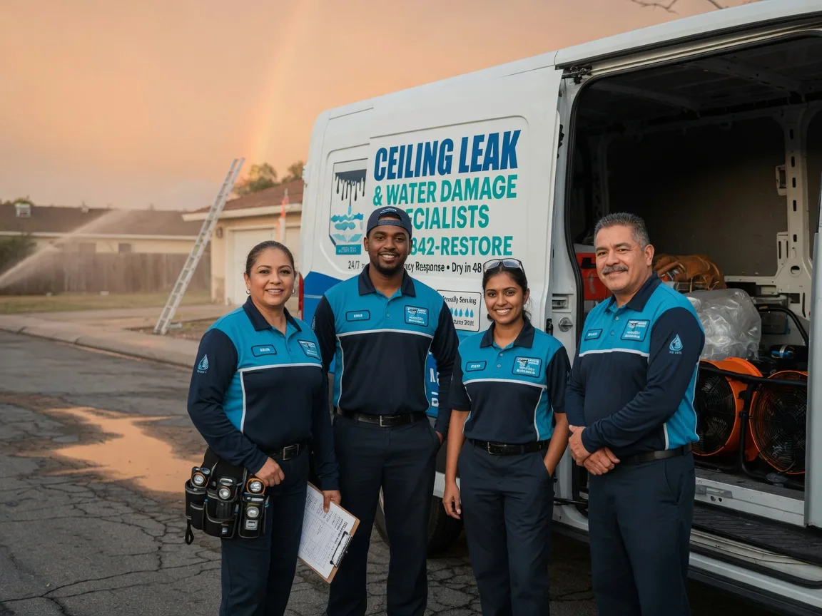 Ceiling Leak Cleanup company in South Ryegate, VT